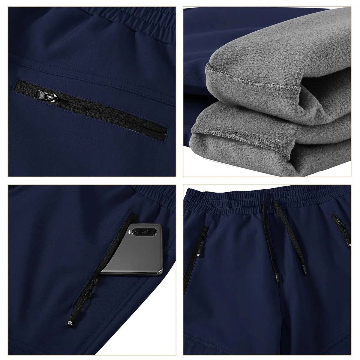 MoFiz Pantaloni Sci Donna Pantaloni Termici Trekking Impermeabili Pantaloni Invernali