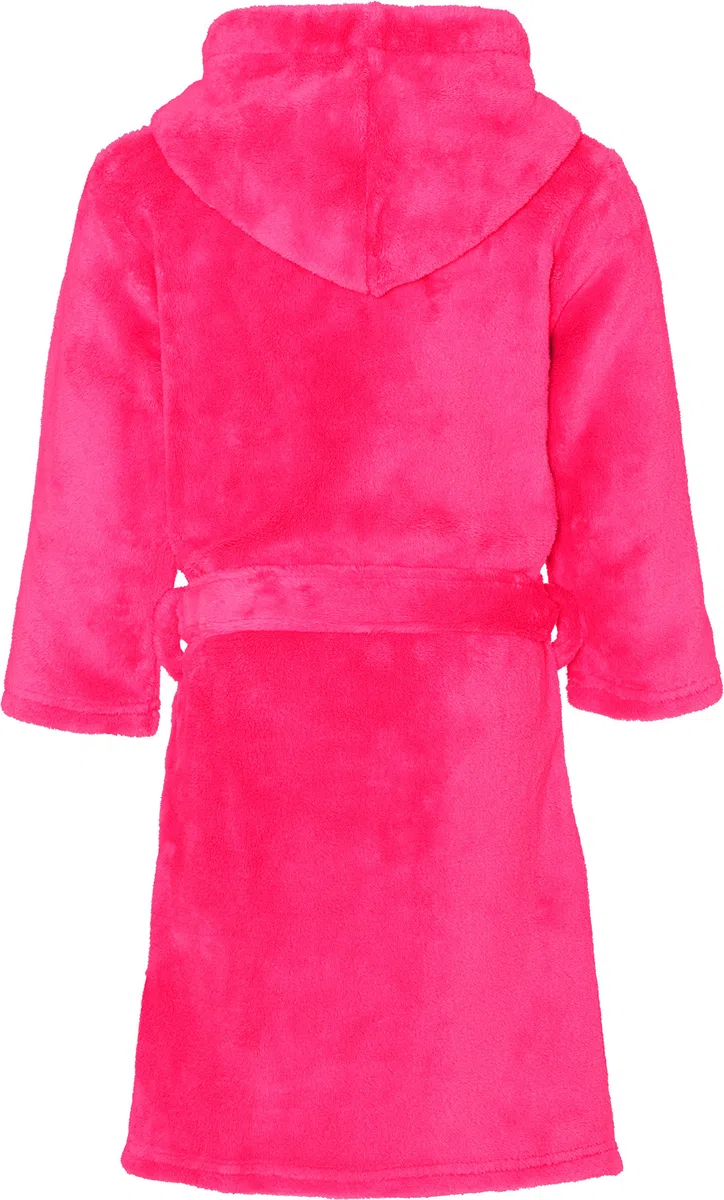 Playshoes Accappatoio in pile per bambini, Vestaglia Unisex - Bambini e ragazzi, rosa, 122/128