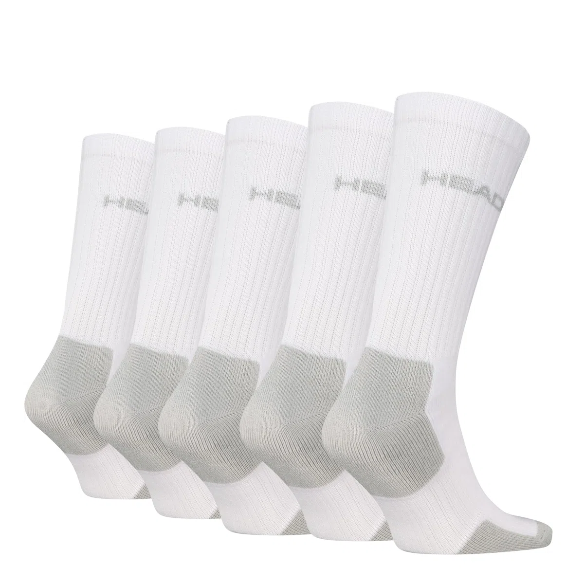 HEAD Tennis Calzini Crew Unisex - Adulto (Pacco da 5)