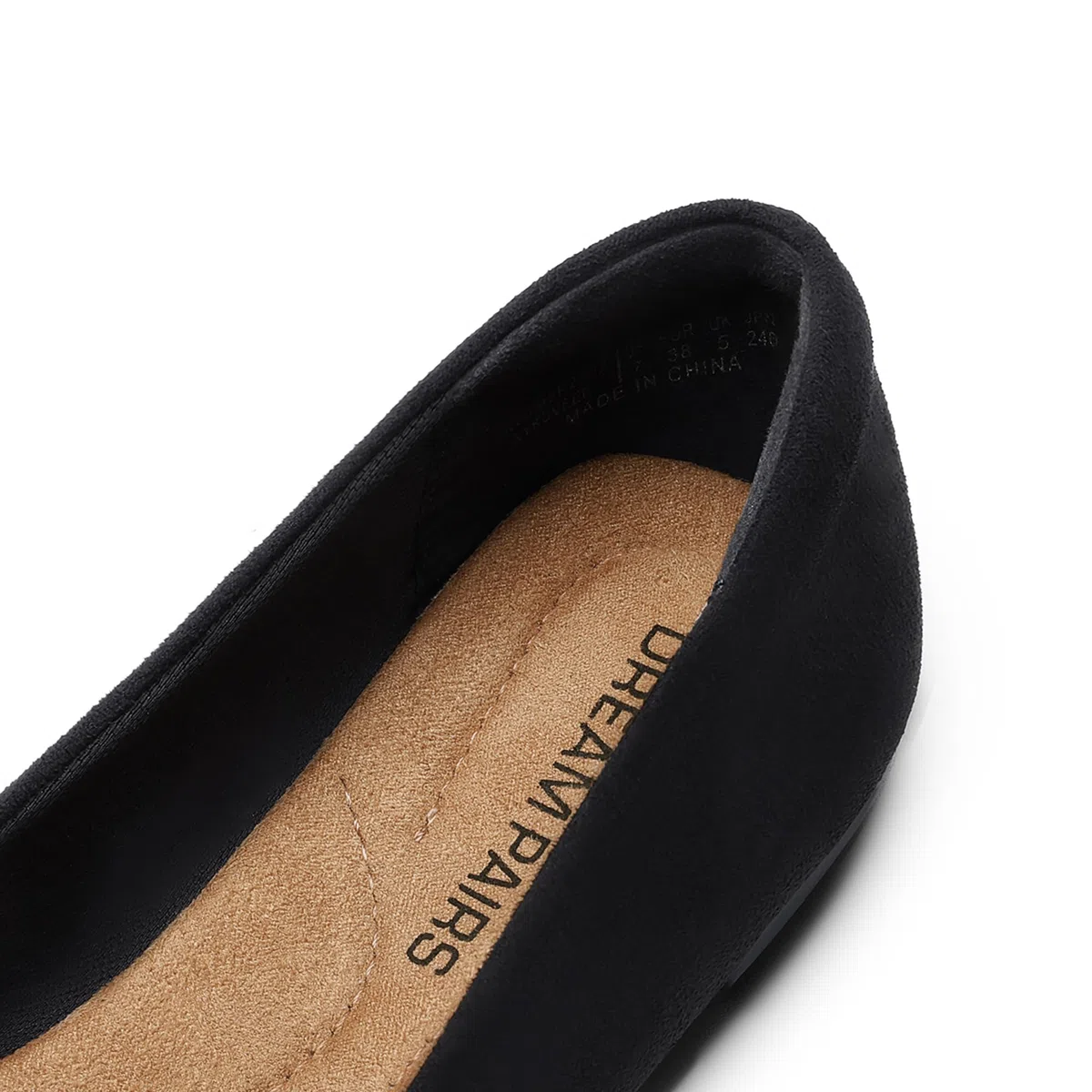 DREAM PAIRS Ballerine a Punta da Donna, Scarpe Tradizionali Morbide Slip-On per Lavoro Viaggi e Uso Quotidiano