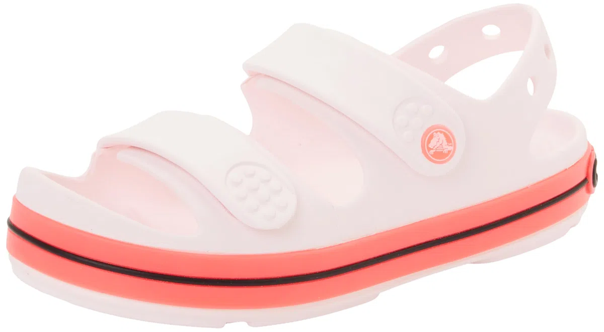 Crocs Crocband Cruiser Neon Band Sandal K, Unisex-Bambini e Ragazzi