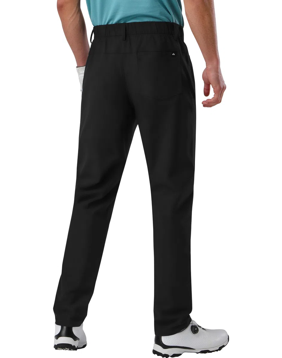 Pioneer Camp Pantaloni da golf da uomo, elasticizzati, traspiranti, lunghi, con elastico in vita e 3 tasche funzionali