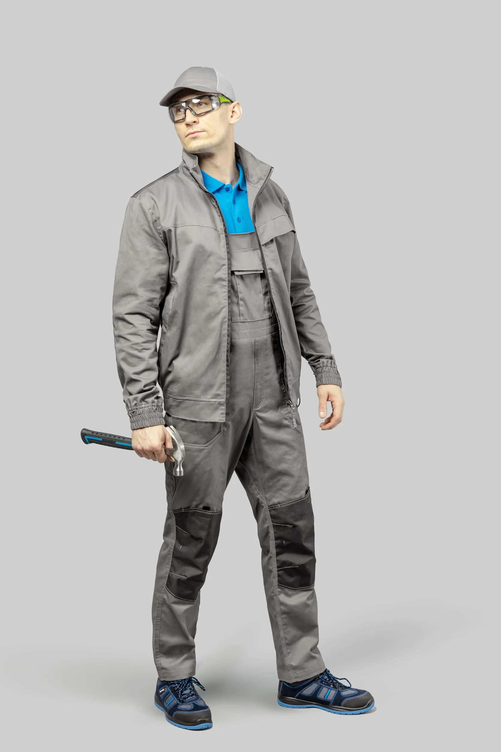 Högert Technik Kalmit Pantaloni Work Utility Uomo (Pacco da 1)