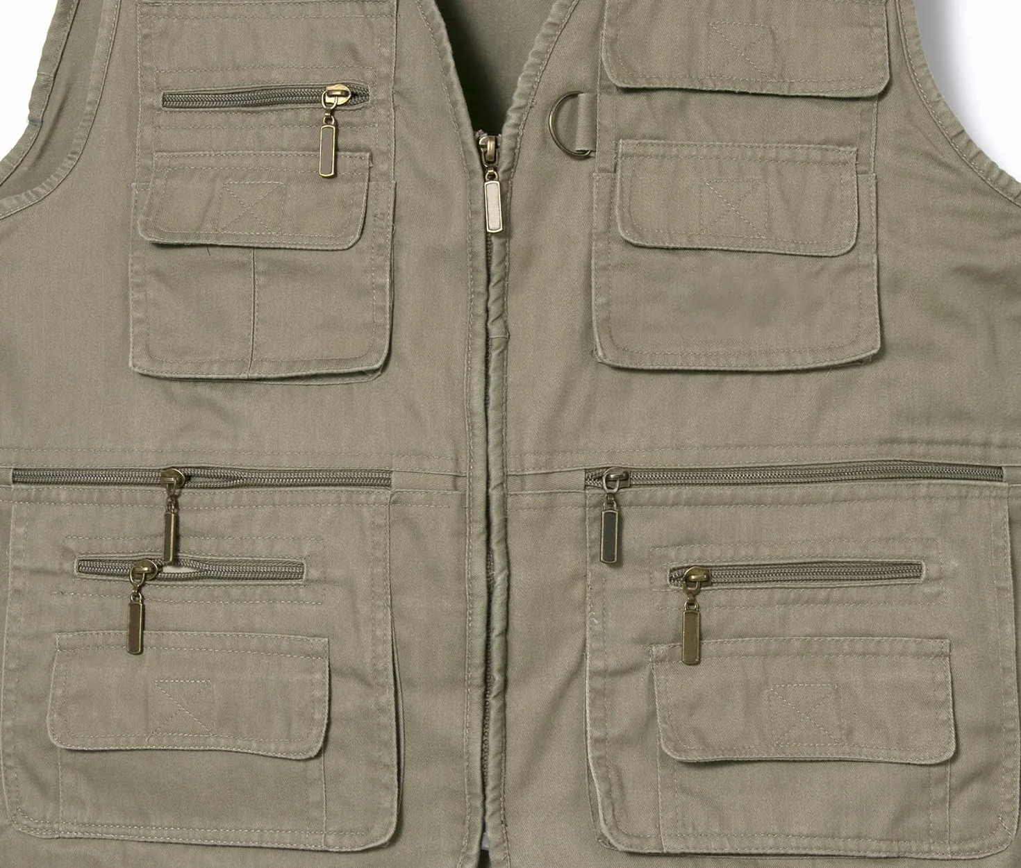 Uomo All'Aperto Viaggio Tasche Gilet Fotografico Casuale Panciotto Campeggio Pesca Gilet per Reporter Caccia Tempo Libero Fotografi Denim Giacche Gilet