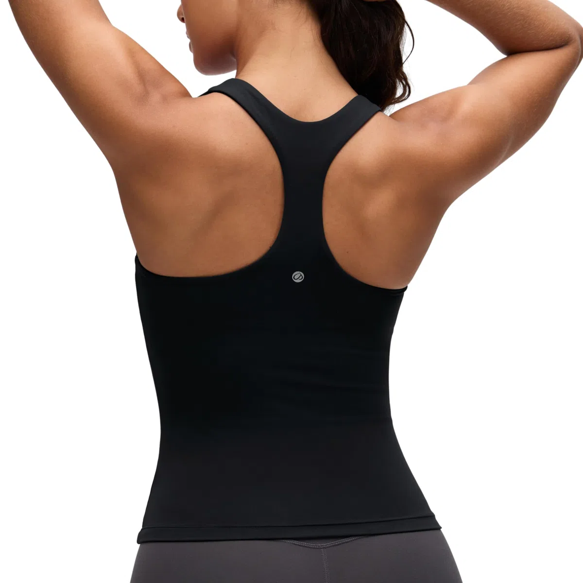 CRZ YOGA Butterluxe Canottiere da Allenamento da Donna con Parte Superiore Scollata sul Reggiseno