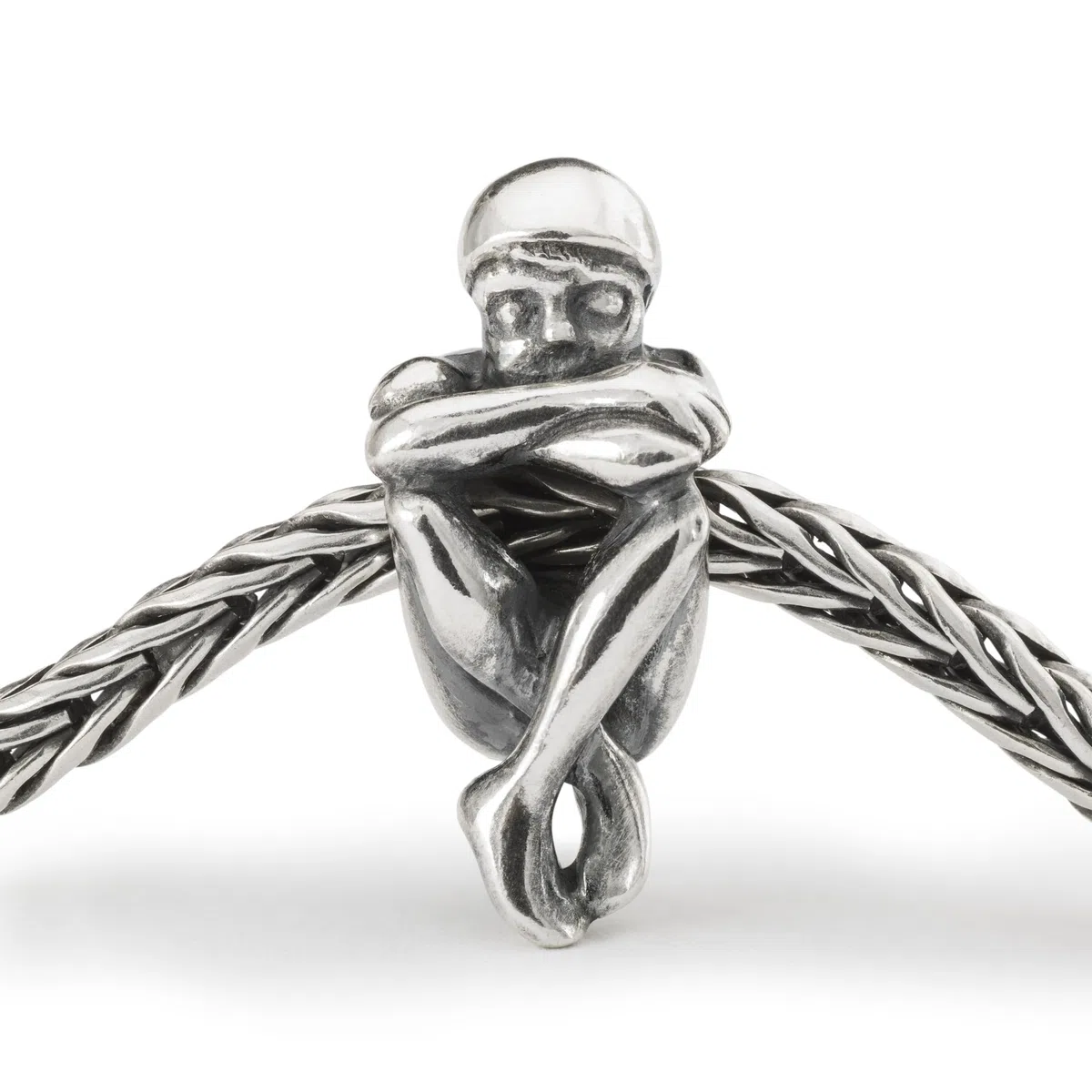 Trollbeads Collezione invernale suoni di armonia e perline d'amore, misura unica, Argento sterling Oro giallo, Nessuna pietra preziosa