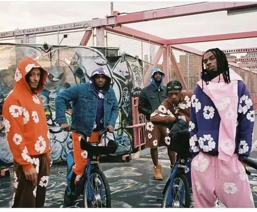 Y2K - Felpa con cappuccio da uomo e donna, stile casual, retrò, grande, Harajuku