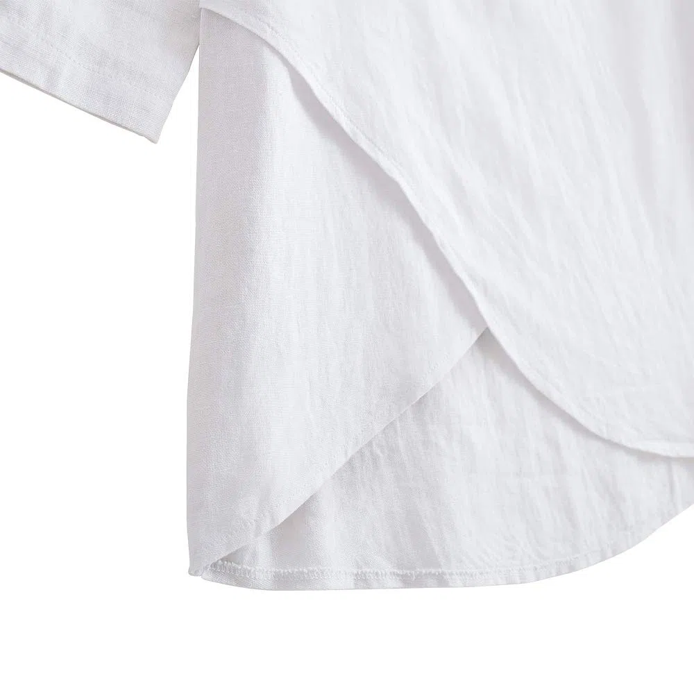 KSUA Uniforme da Allenamento per Donne Tai Kung Fu in Cotone con Arti Marziali e Maniche a Tre Quarti