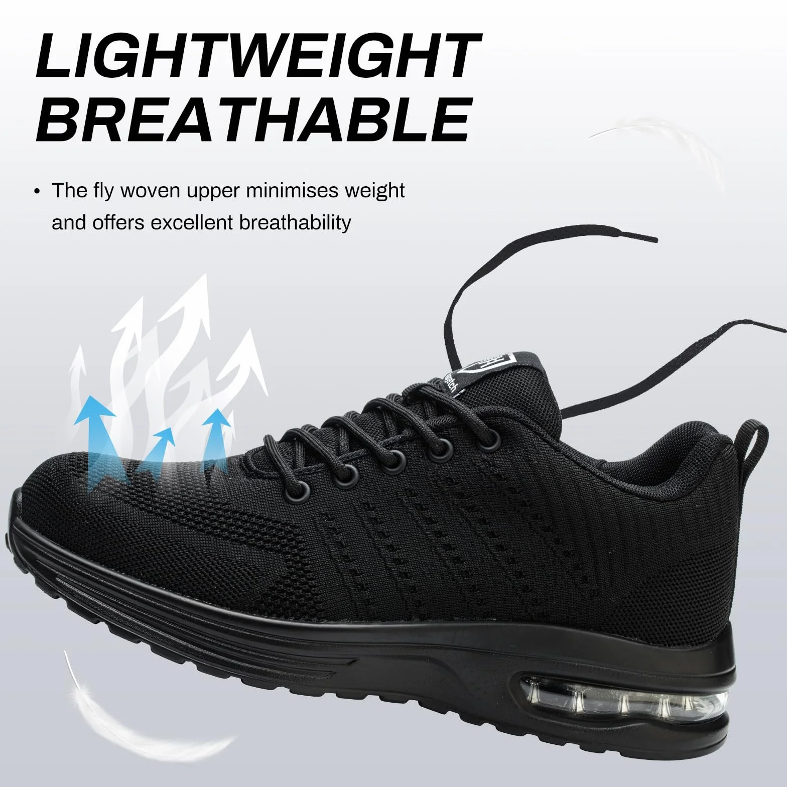 Scarpe Antinfortunistiche Uomo Donna Leggere Estive Scarpe da Lavoro con Punta in Acciaio Traspiranti Scarpe Sicurezza Sportive Antiscivolo