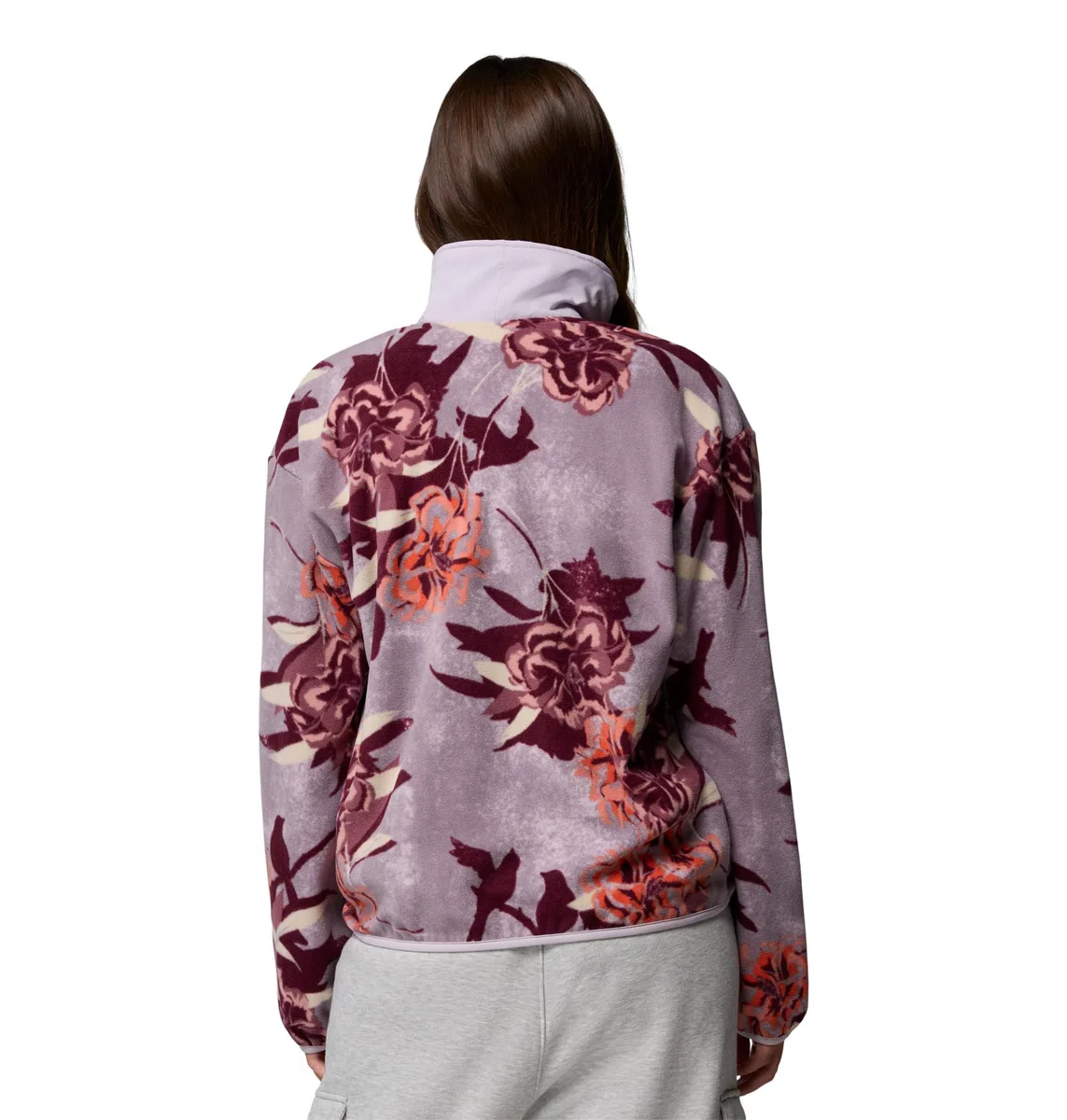 Columbia Sequoia Grove™ Printed Half Zip Pull Over in Pile Donna (Pacco da 1)