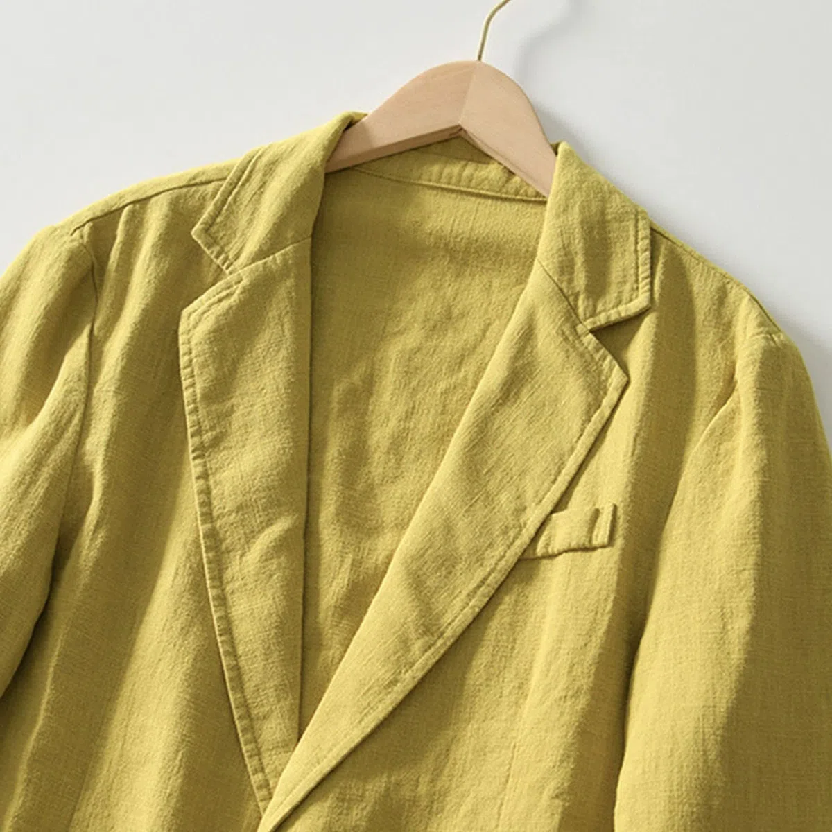 Giacca in Lino, da Uomo, Estiva, Leggera, Blazer, per Il Tempo Libero, con Due Bottoni, Leggera, Sportiva, per Il Tempo Libero,Estivi Uomo Leggera