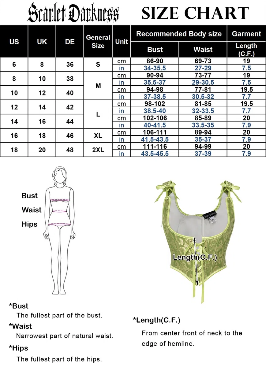 SCARLET DARKNESS Corsetto rinascimentale da donna sottoseno con lacci