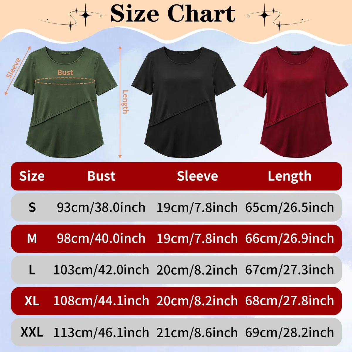 GEEKEO Confezione da 3 Camicie da Allattamento da Donna a Maniche Corte per Gravidanza, vestibilità Ampia, Abbigliamento Premaman per Allattamento, Nero-Verde-Marrone