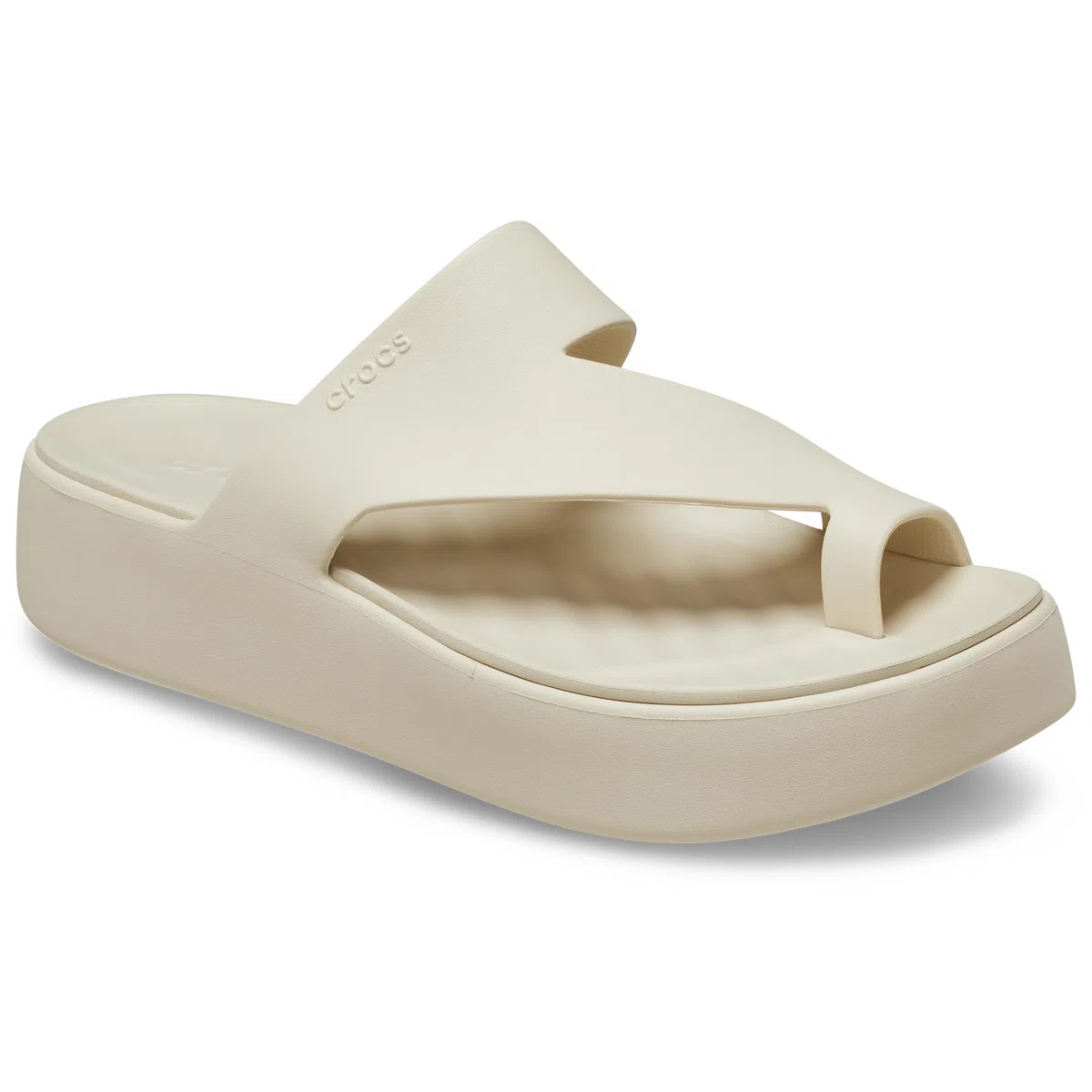Crocs Sandali da donna Getaway Toe Loop con plateau