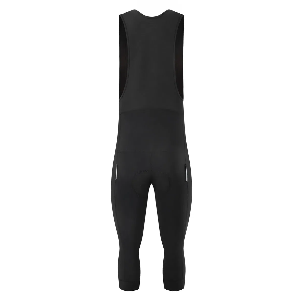 Salopette da Ciclismo in Pile Pantaloni da Ciclismo con Bretelle 3/4 Lunghi in Pile Termico, for Bicicletta Invernale e Freddo