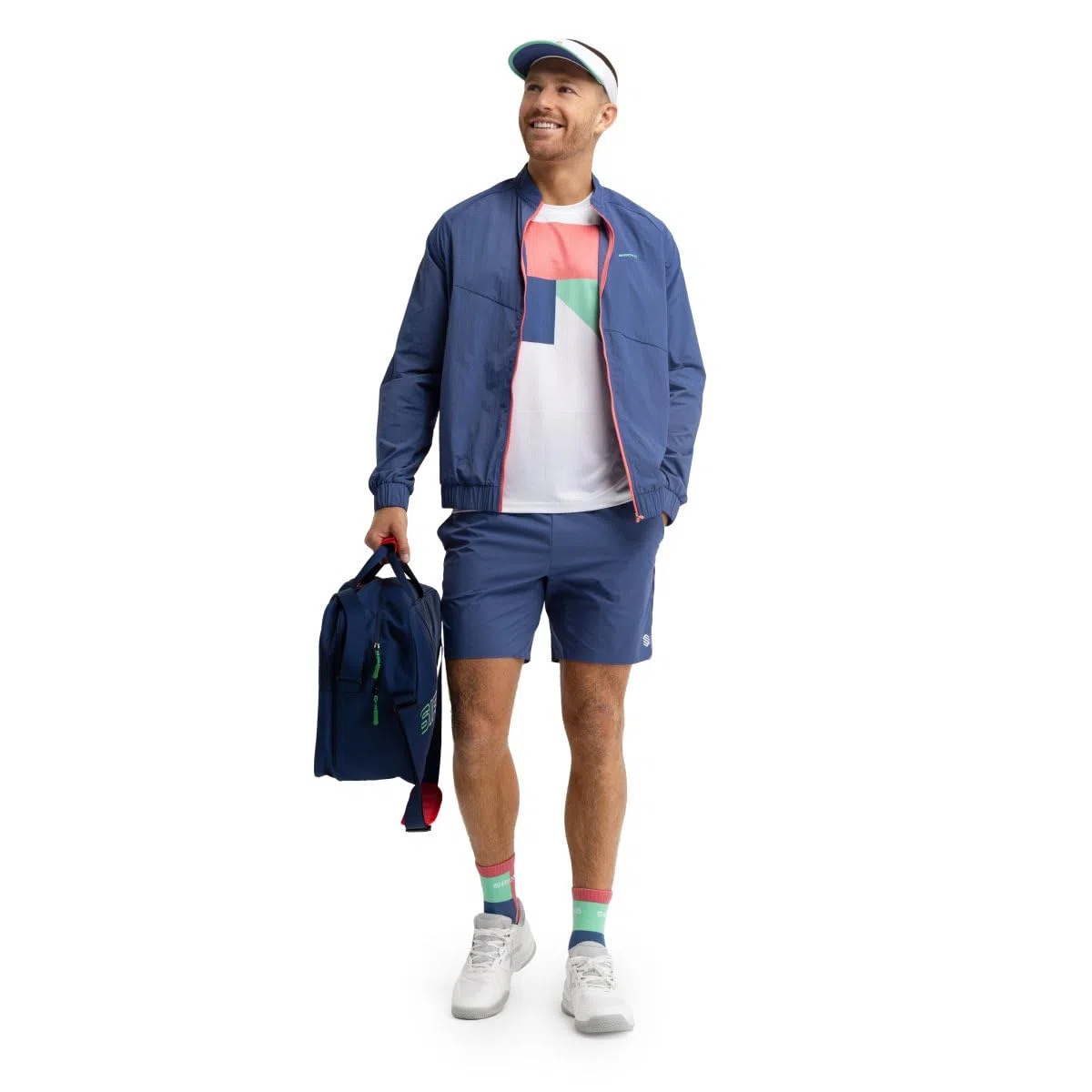 SIROKO - Pantaloncini da Padel Prism Blue