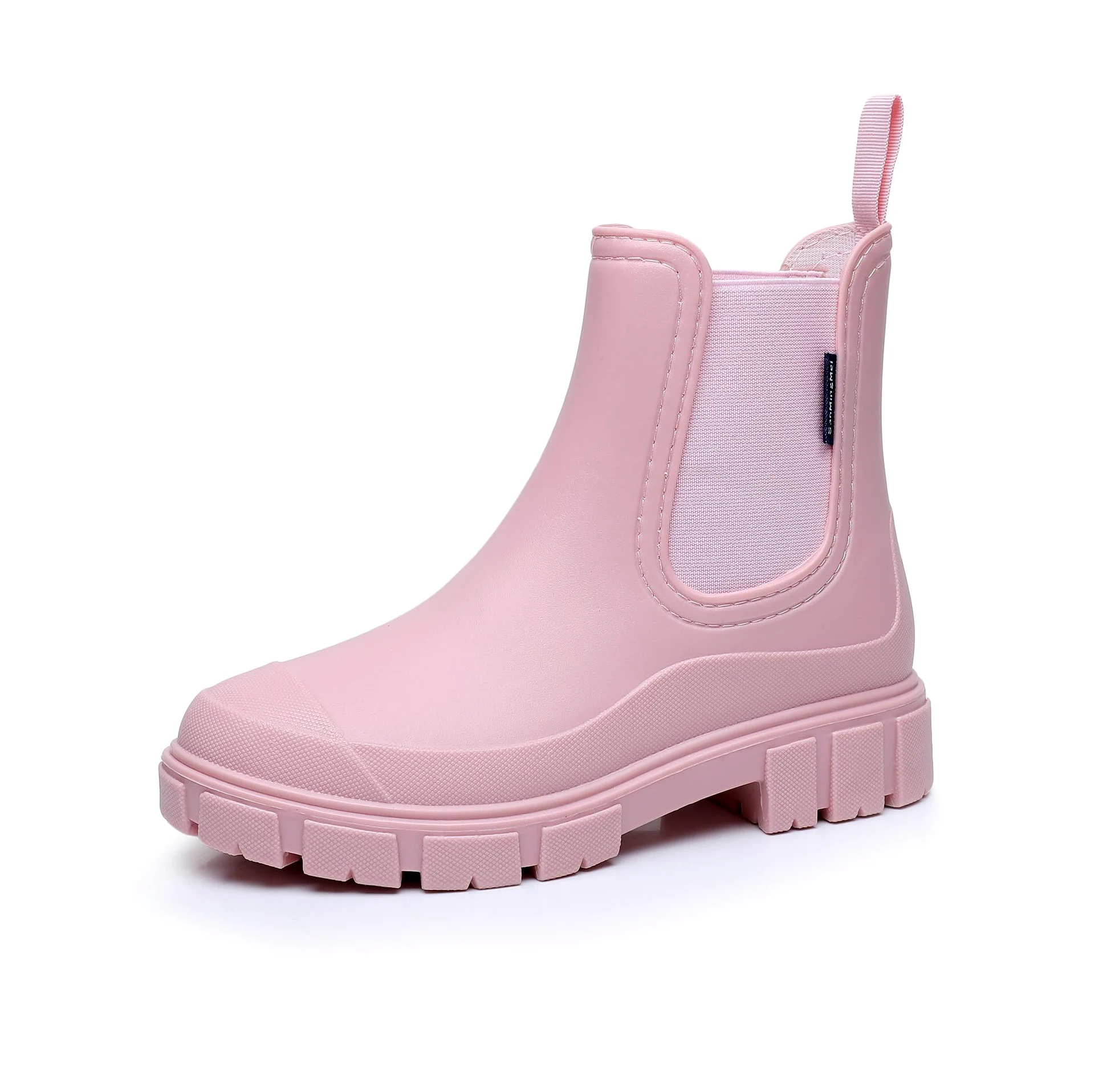 DRECAGE Stivali Pioggia Donna Impermeabile Antiscivolo Stivali Chelsea Corti da Donna Comode Stivali di Gomma Giardinaggio Scarpe