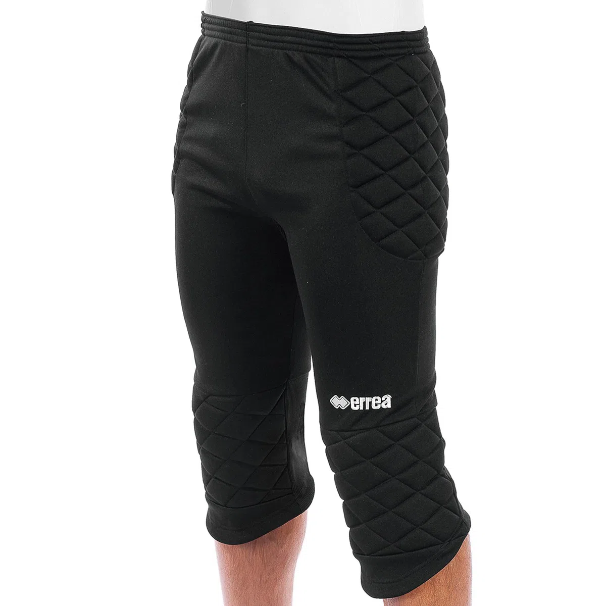 Errea Pantaloni Corti Stopper Pantalone 3/4 Portiere Nero Adulto