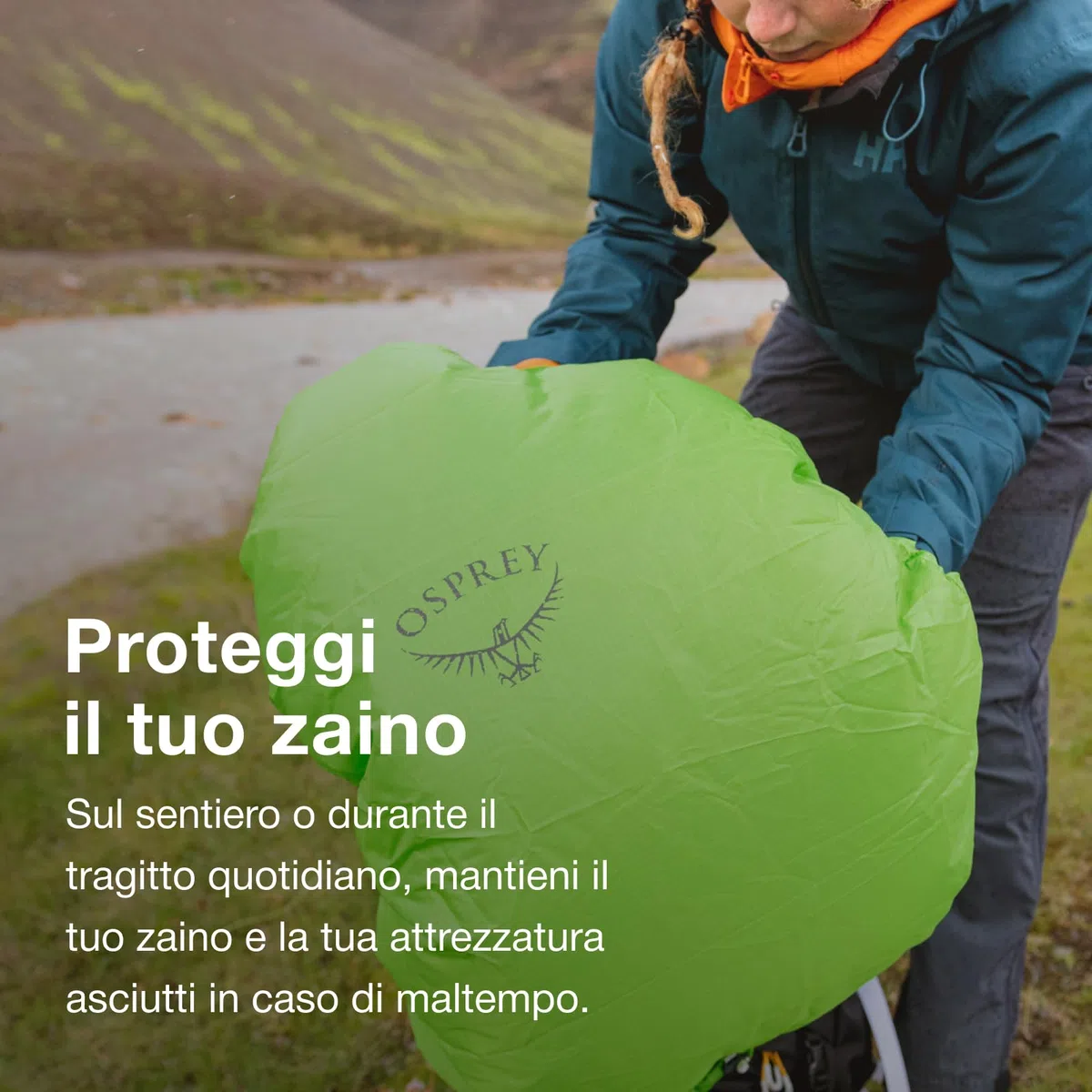 Osprey HiVis Raincover