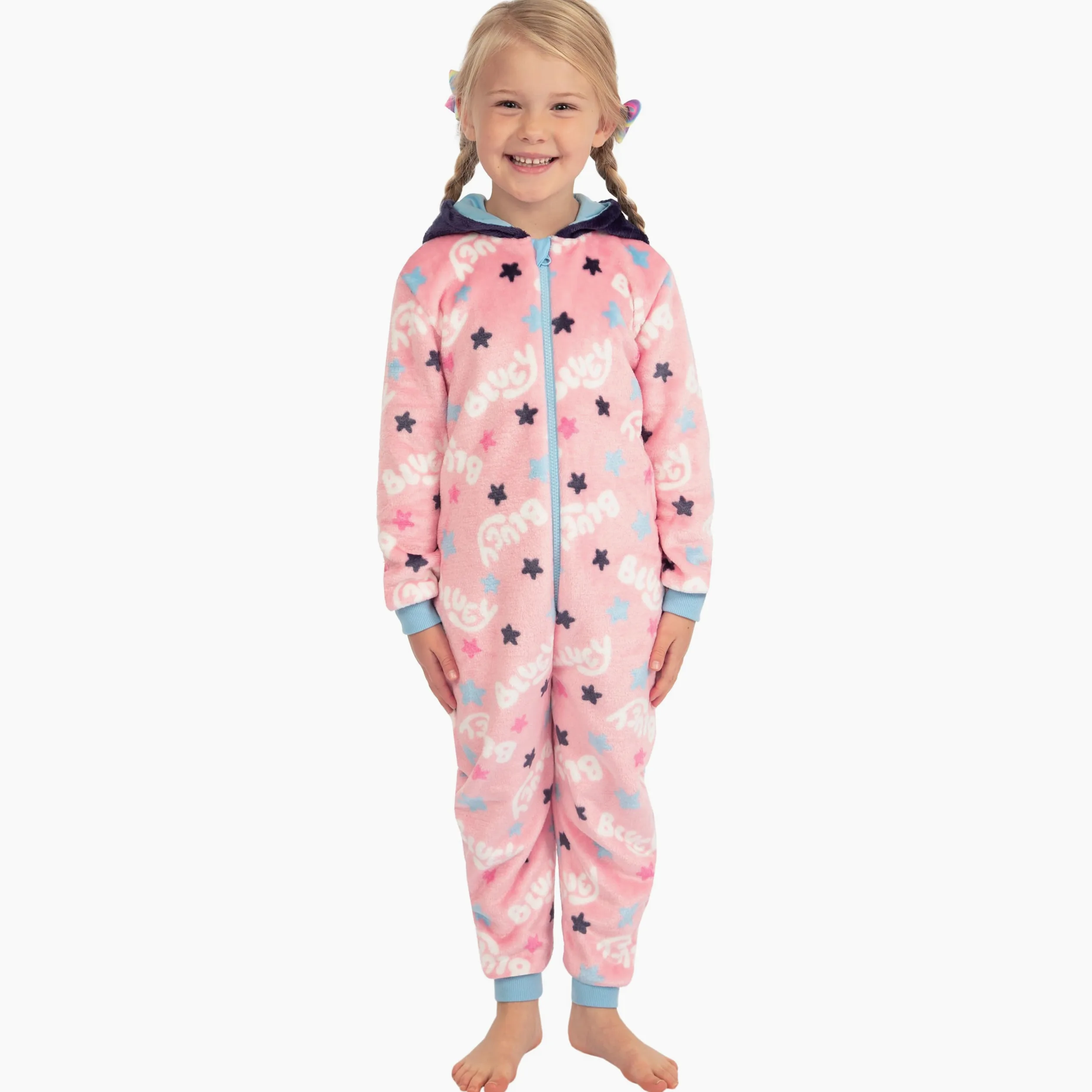 BlueY Pigiama | Pigiama Bambina | Pigiamone Intero Bambina | Pigiamone Ragazza | 18 Mesi E 8 Anni