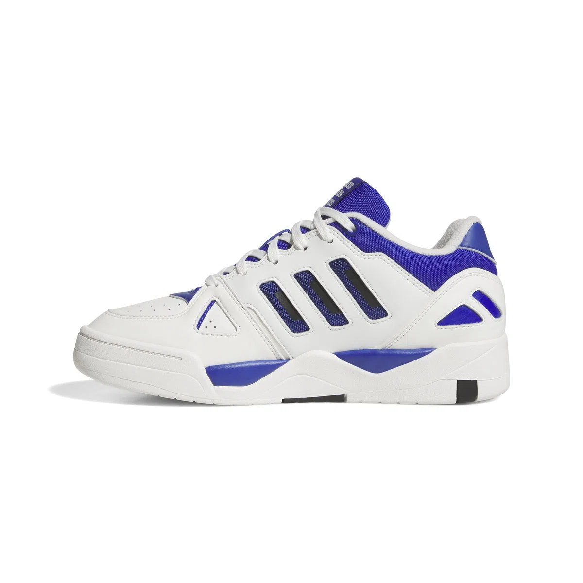 Adidas Uomo Midcity Low Shoes, Core White/Semi Lucid Blue/Core Black, 44 EU
