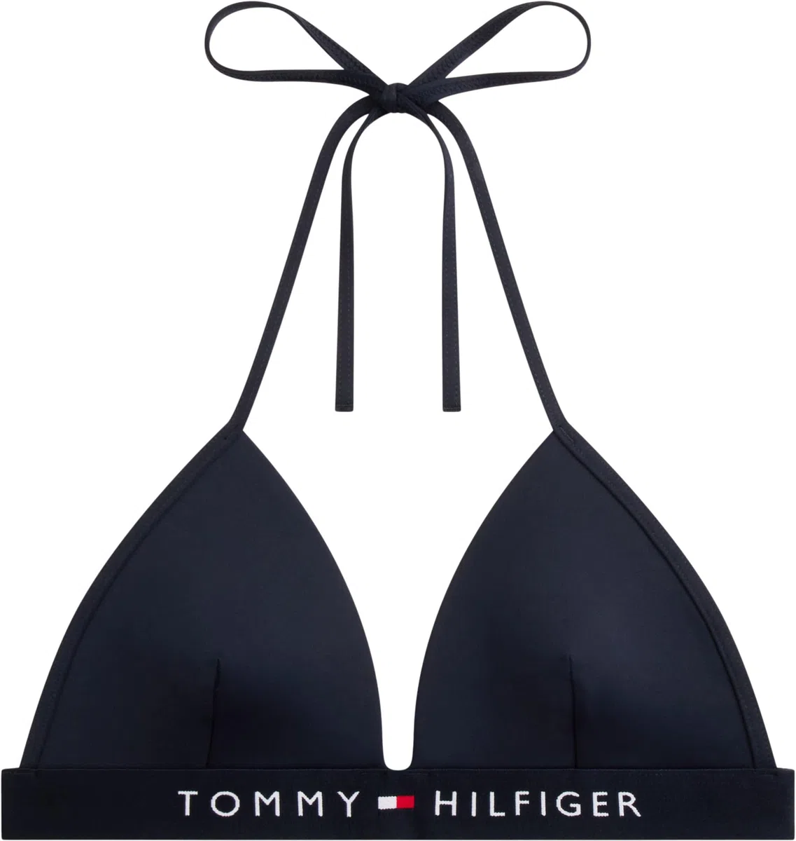 Tommy Hilfiger Top Bikini a Triangolo Donna Imbottito