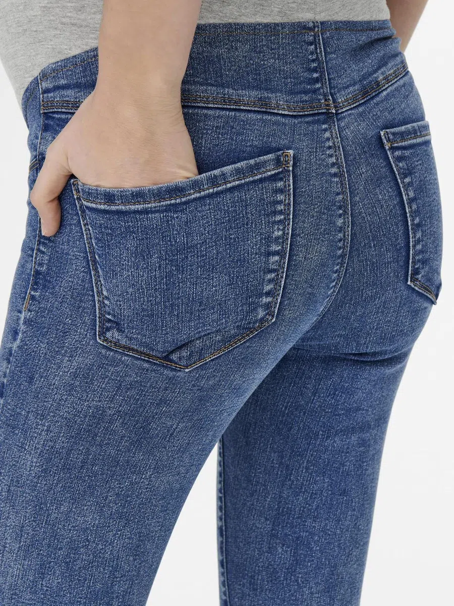 Only - Olmrain Life Reg Skinny Jegging MBD DNM, Jeans Donna