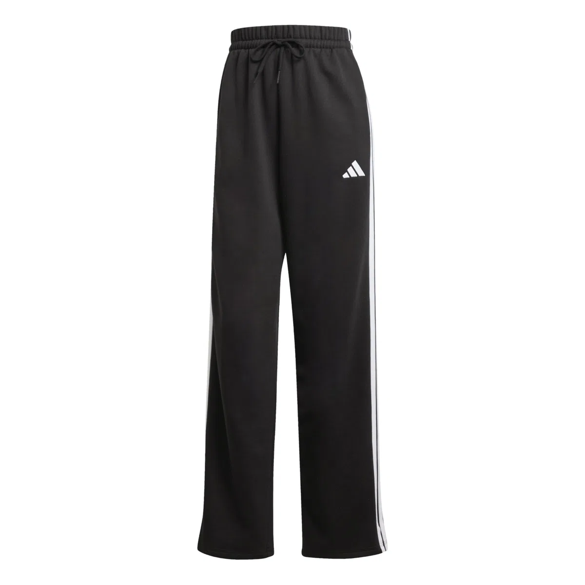 Adidas Donna Essentials 3-Stripes Open Hem Fleece Pants