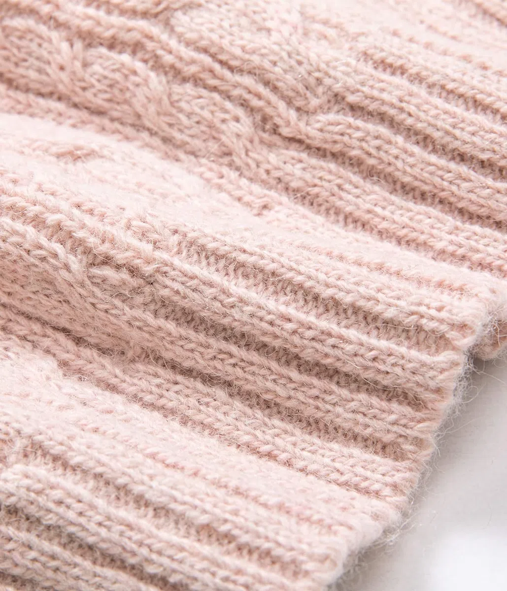 Villand 3 in 1 Cappello di Lana Guanti e Sciarpa Set Invernale da Donna, Cappello Beanie Lavorato a Maglia a Trecce da Donna con Confezione Regalo