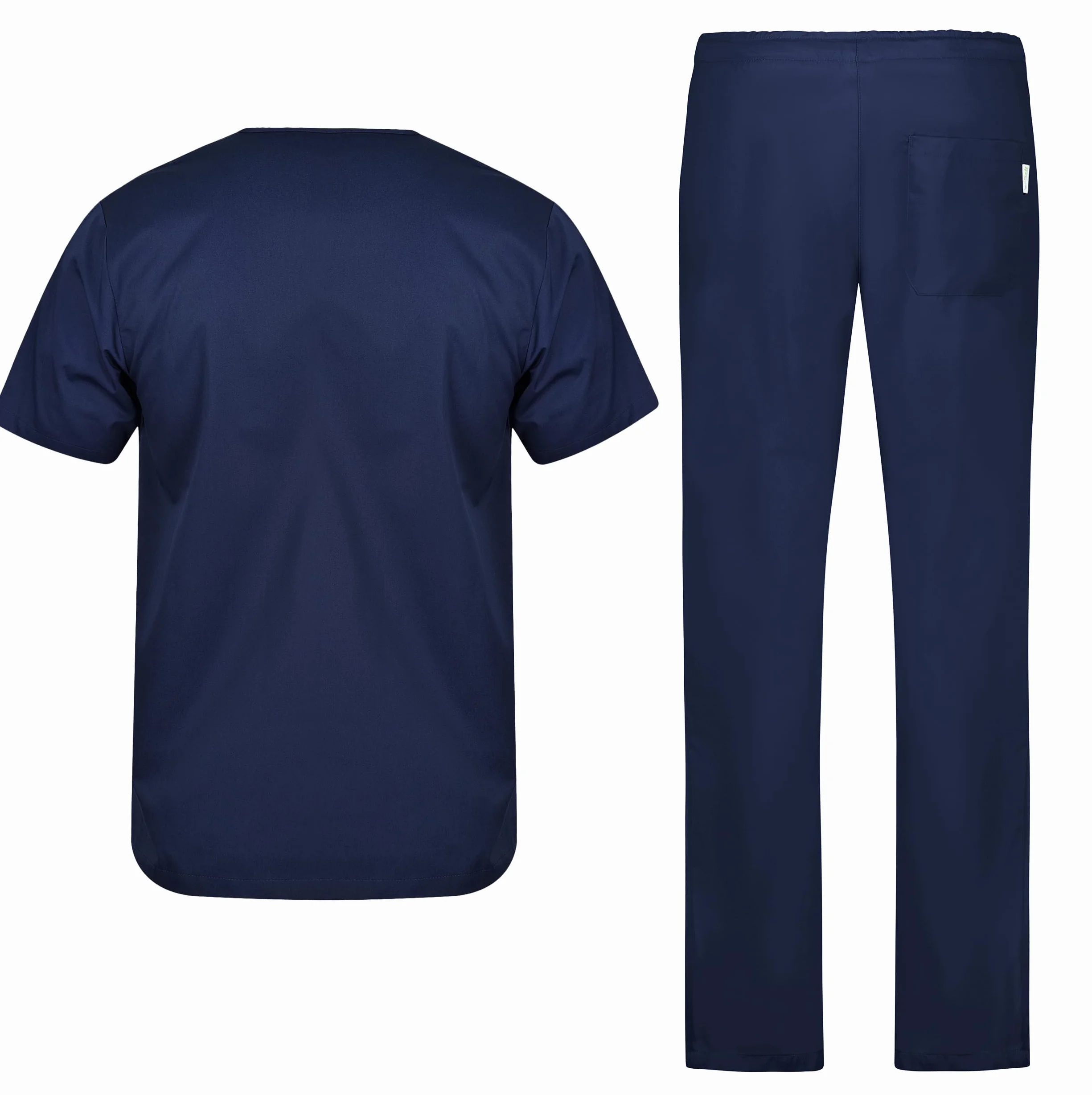 B-well MORELLI Divisa Sanitaria Donna e Uomo di 100% Cotone|Uniforme Sanitaria Donna e Uomo Unisex Set con Casacca e Pantalone