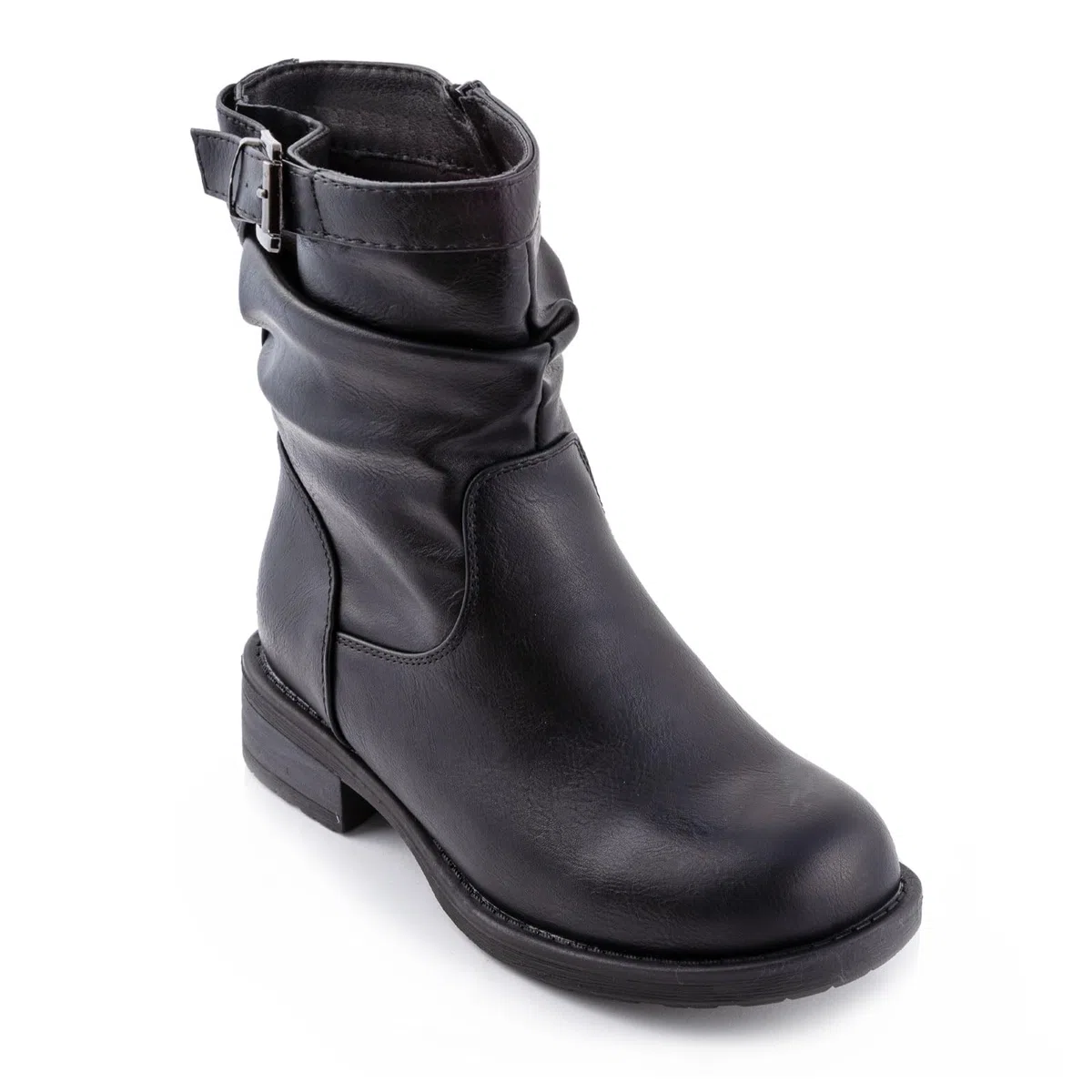 Toocool Stivaletti donna biker bassi motociclista casual fibbia Scarpe stivali G527