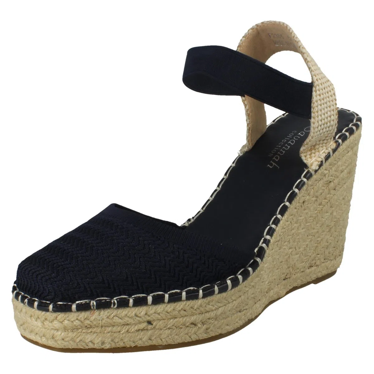 Savannah F2305 - Espadrillas da donna con zeppa alta, sandali estivi