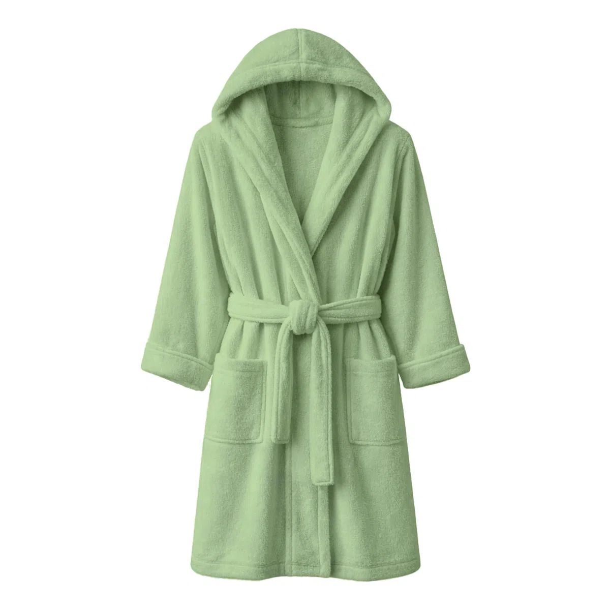 Dorian Home - Accappatoio Uomo e Donna in Spugna con Cappuccio, Tasche, Cintura e Gancio in Cotone 100% di Alta Qualità, Lavabile in Lavatrice