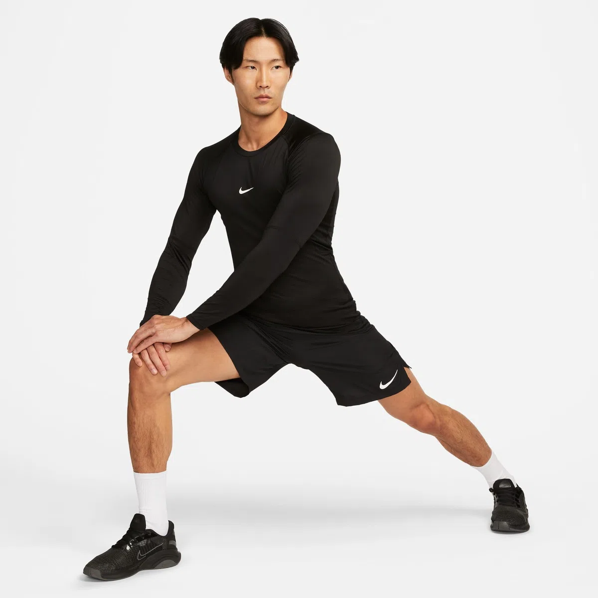 Nike DF Tight Top Maglia Lunga Uomo (Pacco da 1)