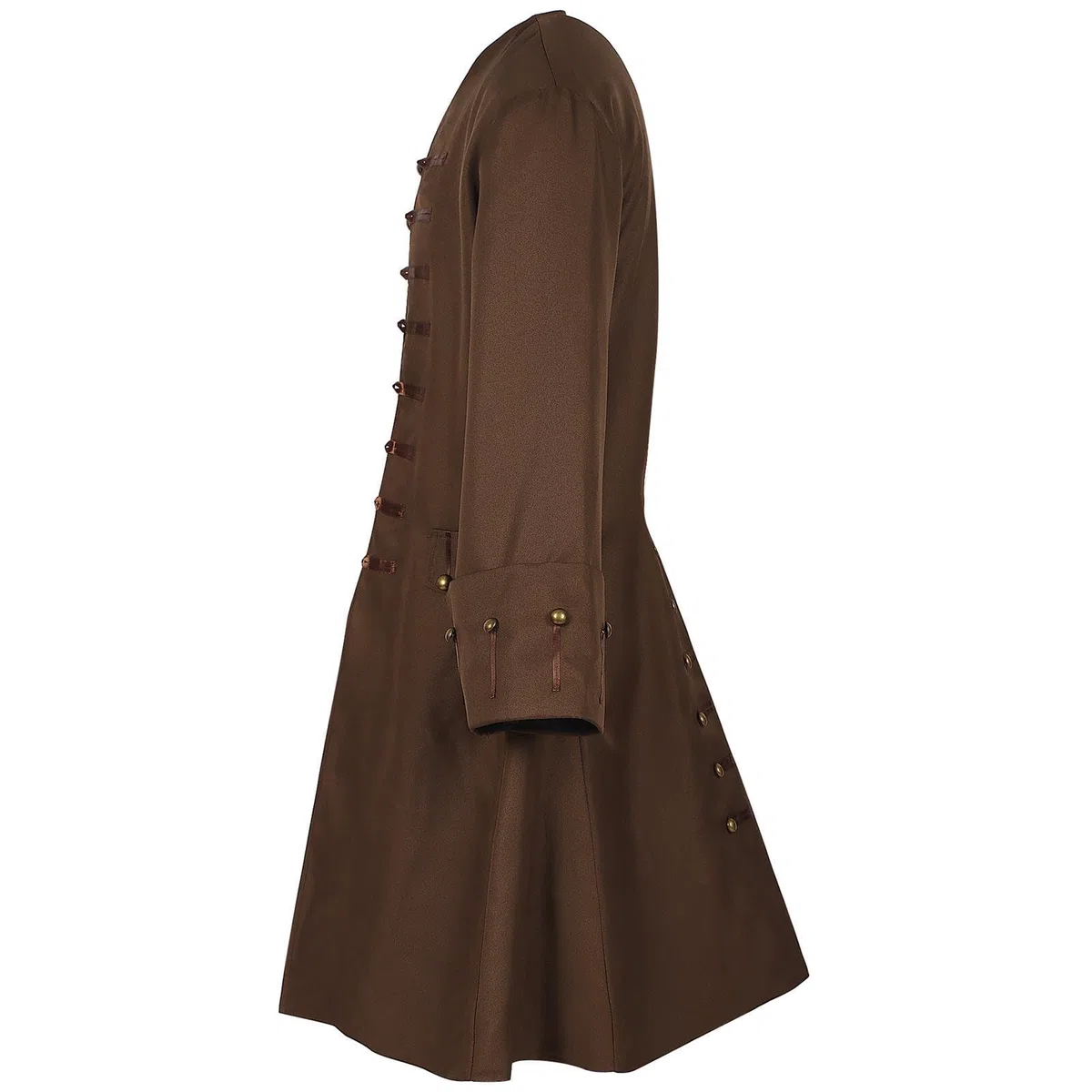 Giacca da pirata da uomo, cappotto da pirata, costume da cosplay, costume medievale, per cosplay, accessori di scena, Halloween, carnevale, vintage, retrò, da uomo, costume da pirata