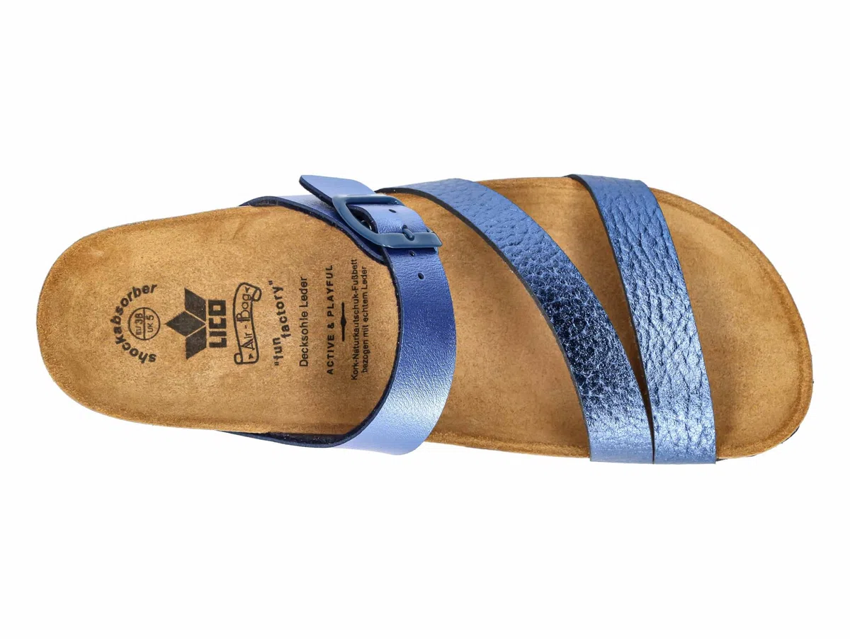 Lico Natural Glitter CiabatteDonna