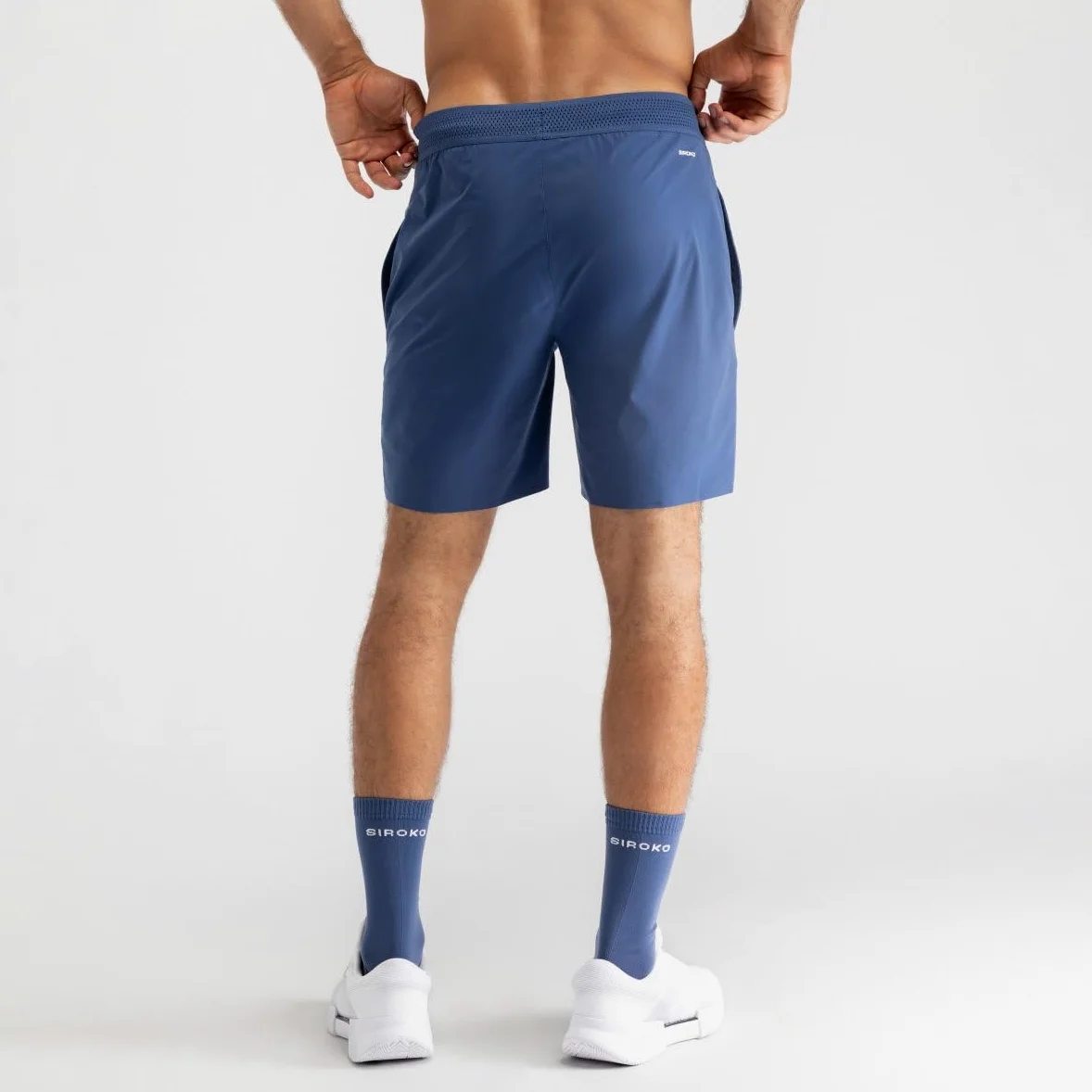 SIROKO Pantaloncini Tennis Velozix Blue Blu