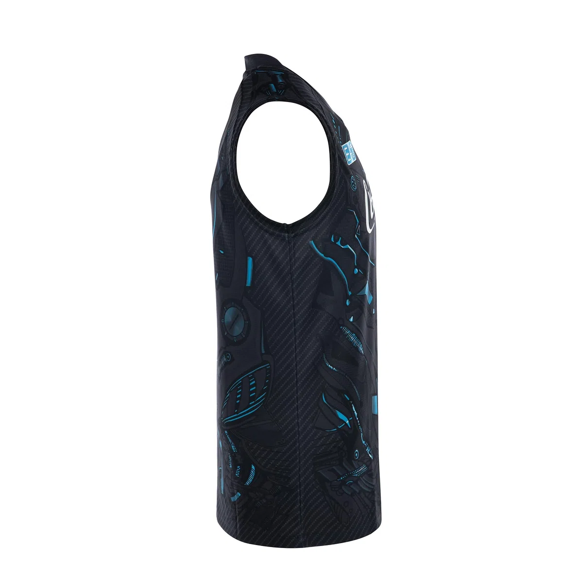 SSC Napoli Smanicato Training Ea7 Canottiera Unisex - Adulto (Pacco da 1)