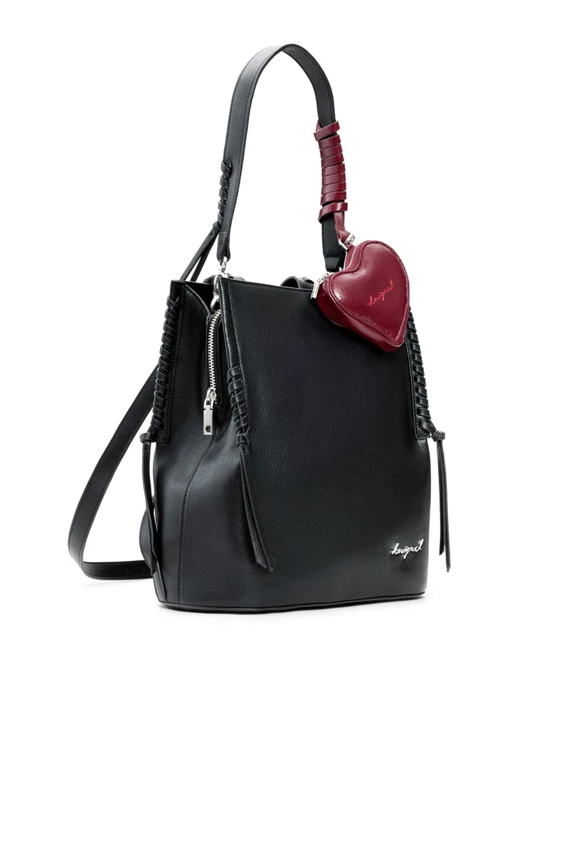 Desigual zaino per il tempo libero Torio Black Sumy Min Backpack Black nero