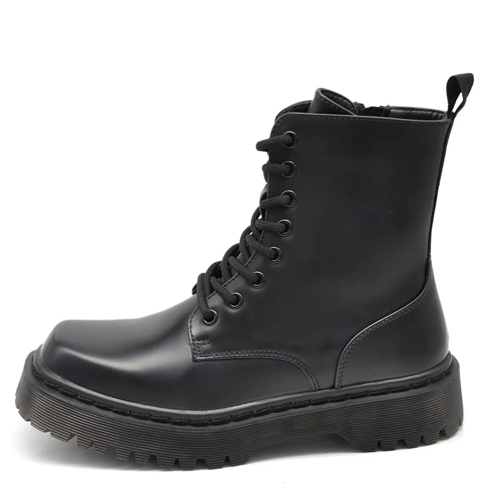 IF FASHION Stivali Stivaletti Anfibi Scarpe da Donna Con Platform MP326