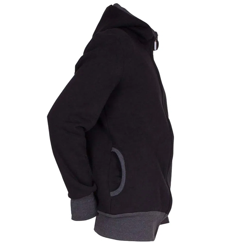amropi Uomo Felpe del Portare Neonato Bambino Felpa con Cappuccio Canguro Porta Bebè Hoodie Autunno e Inverno