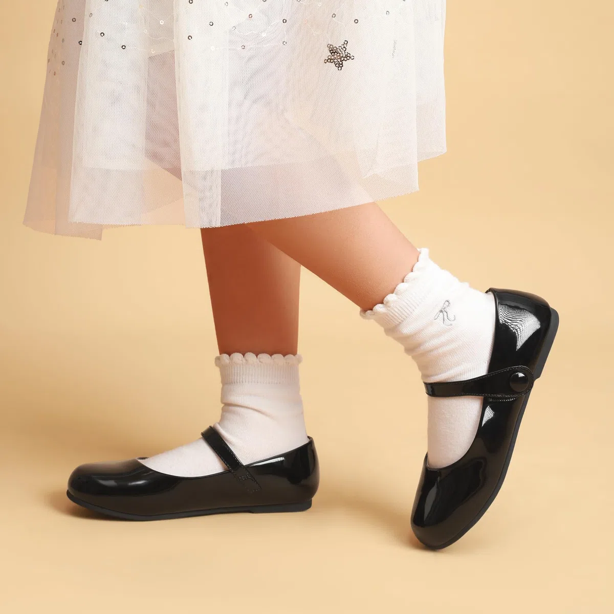 DREAM PAIRS Scarpe Basse Mary Jane per Bambine, Ballerine Bambina da Sposa con Punta Tonda per Scuola Feste