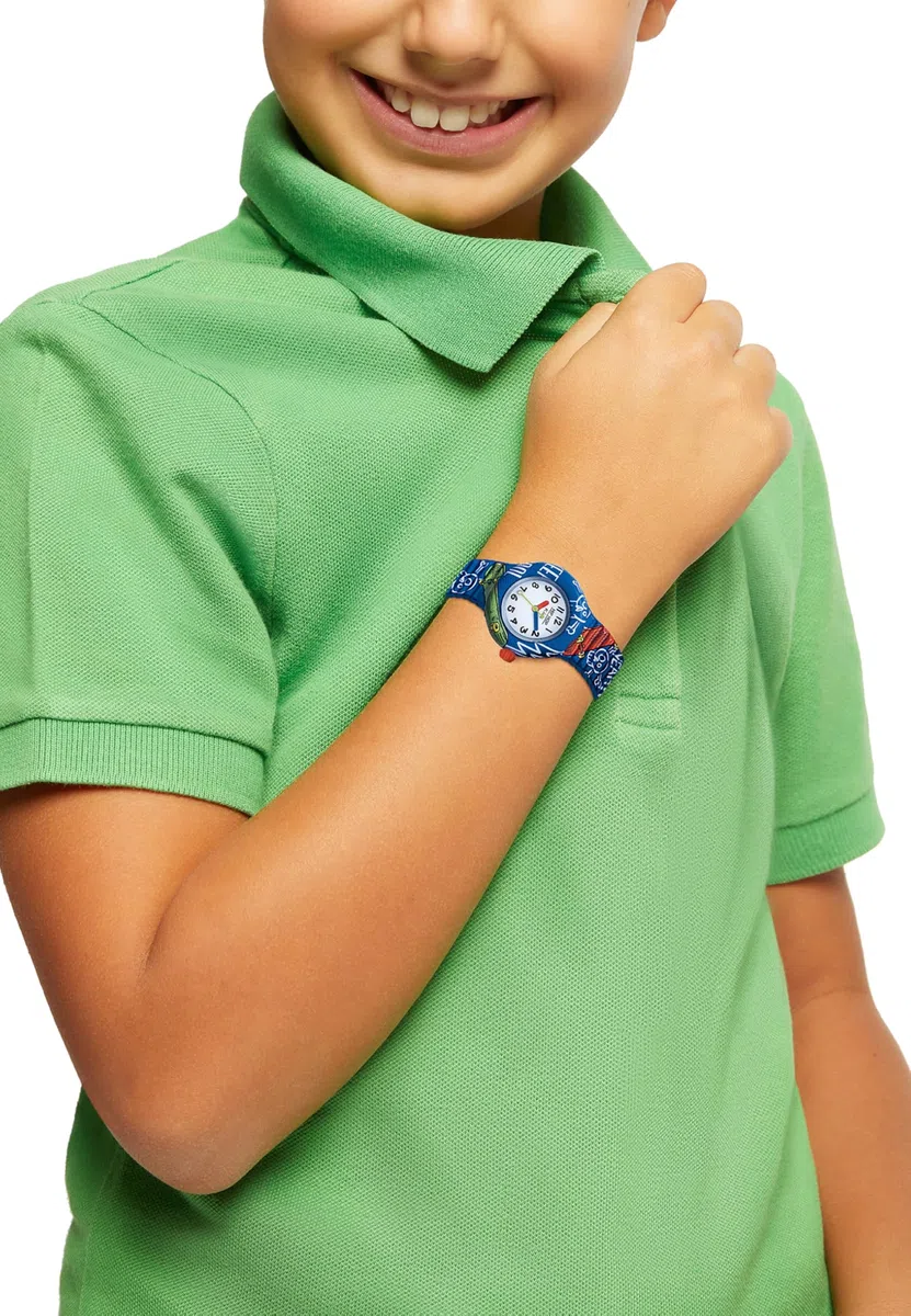 HIP HOP, Collezione Kids Fun, Orologio Bambini con Cinturino Intercambiabile in Morbido Silicone, Pratica Chiusura, Cassa 28 mm, Idee Regalo Bambini