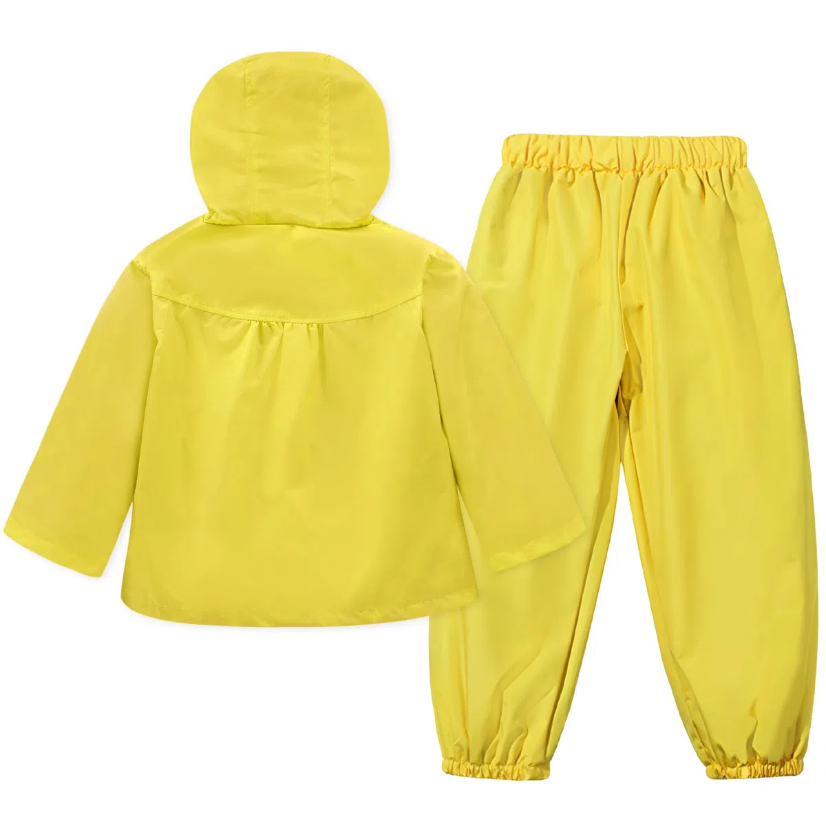 LZH Tuta impermeabile per neonate Tuta impermeabile con cappuccio Giacca e pantaloni Outwear
