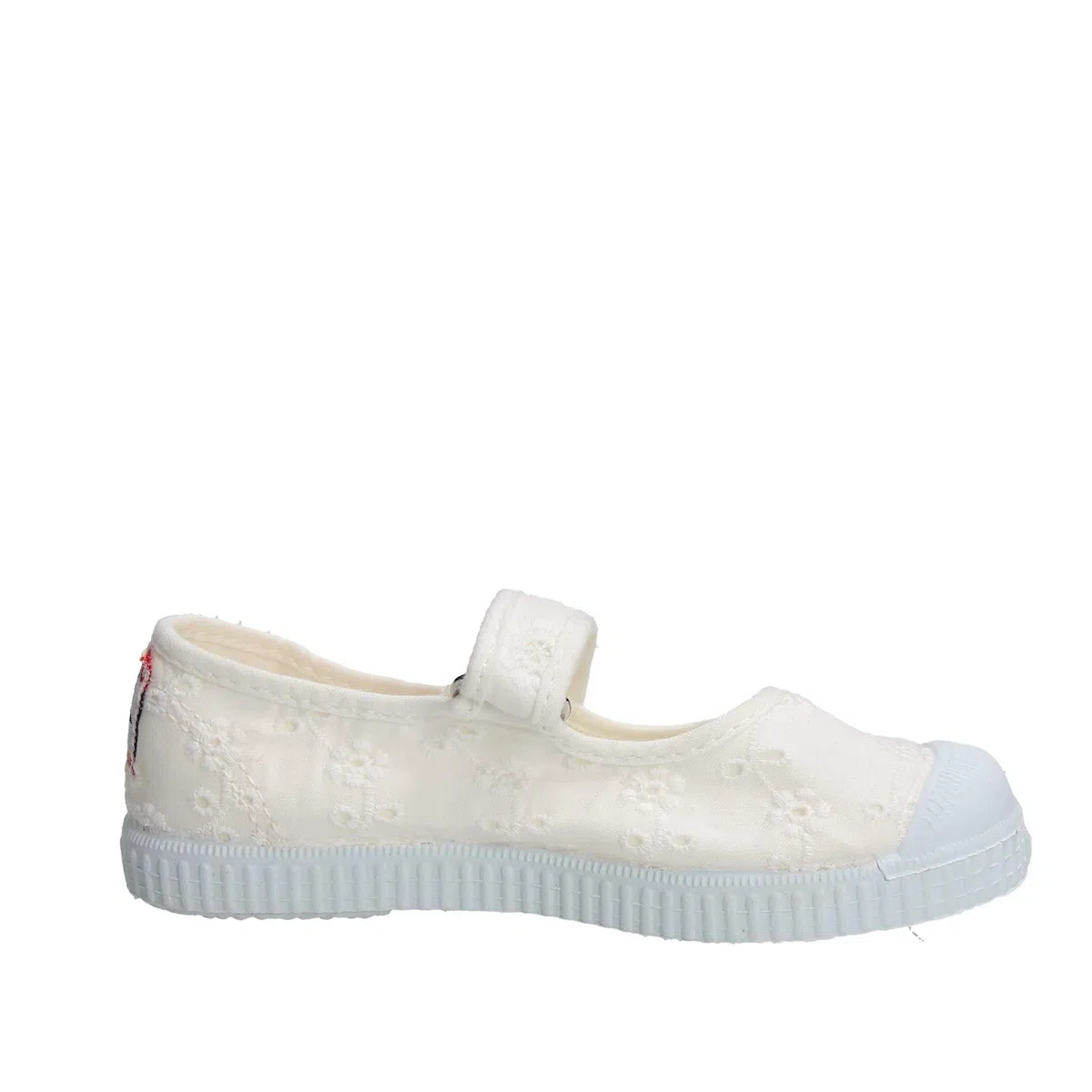 CIENTA 76998 Bianco Scarpe Bambina Ballerine Strappo Tessuto profumate