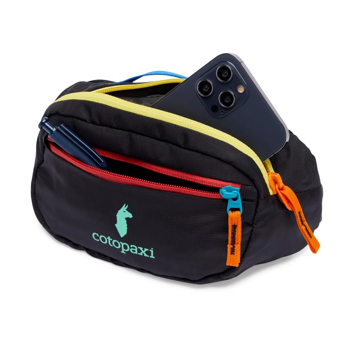 Cotopaxi Marsupio KAPAI 1.5L Hip Pack-Del Dia Dark PT Nero Multicolor/TU