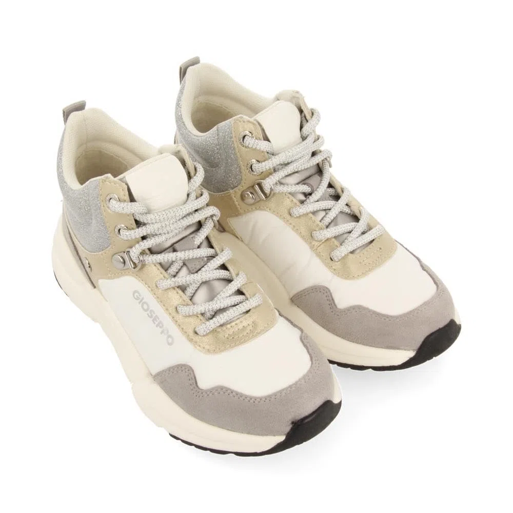 Scarpe Alte con Glitter Stile Trekking KITTSEE