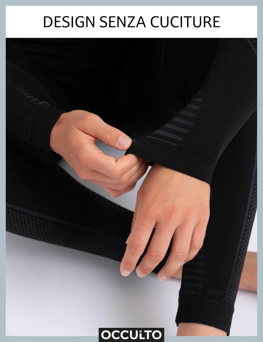 Occulto Intimo Termico Sci Invernale Set Donna (Modello: Lindsey)