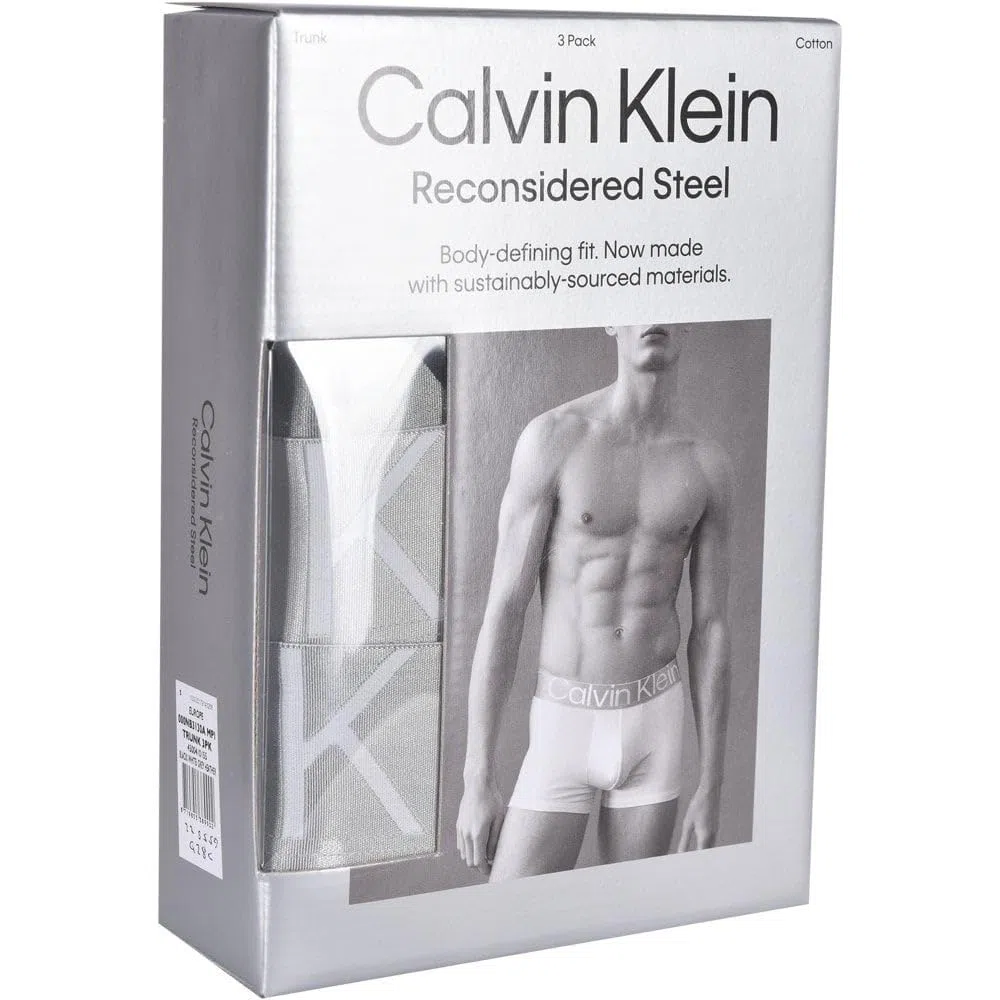 Calvin Klein Trunk 3PK Small PZI - Black Small