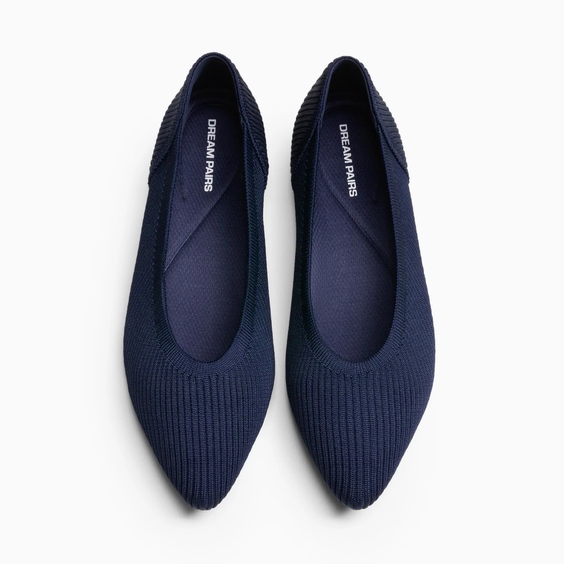 DREAM PAIRS Ballerine Eleganti in Maglia da Donna, Comode, Lavabili, Flessibili, Traspiranti, Casual, Classiche, da Lavoro, in Ufficio, da Passeggio